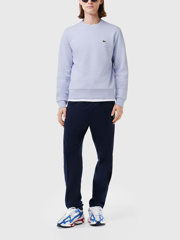 Black sweatshirt with logo accent  - 2