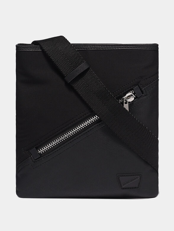 Crossbody bag with saffiano effect - 1