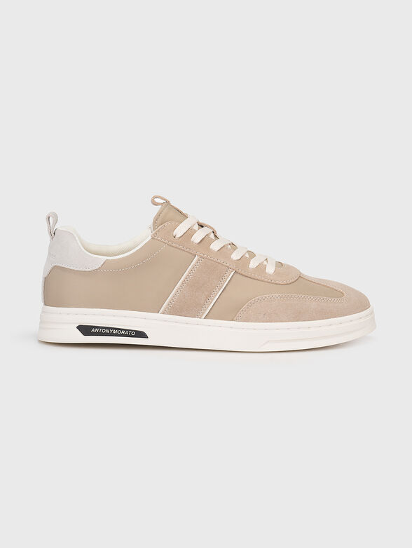Sneakers with suede elements - 0
