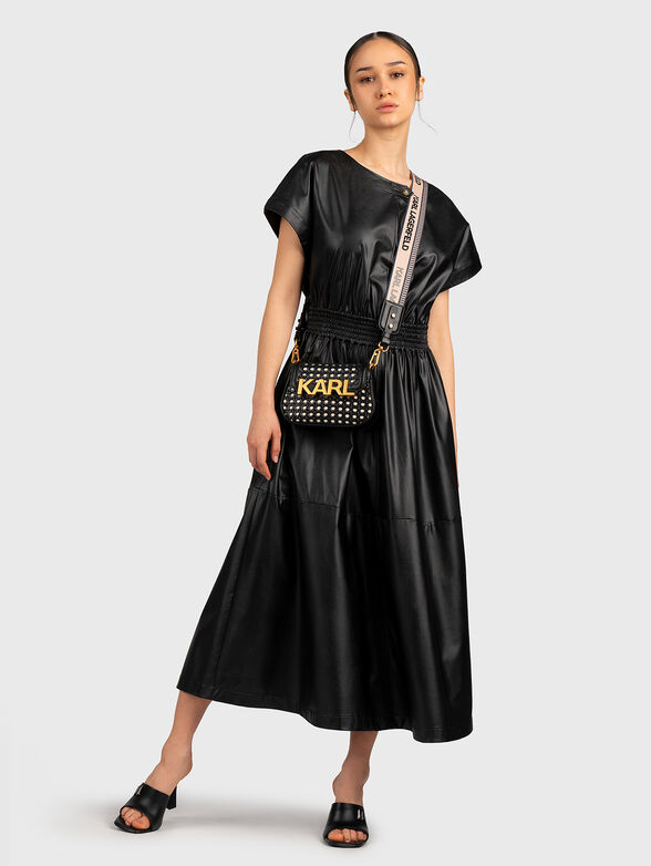 Faux leather dress - 1