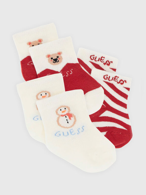 Set of three pairs of socks - 1