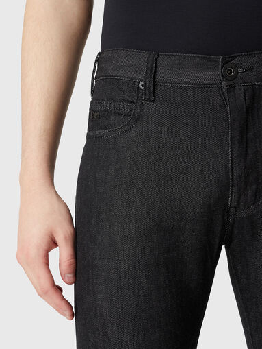 Skinny jeans made of wool blend - 4
