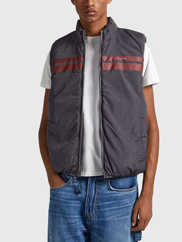 Reversible padded gilet - 0