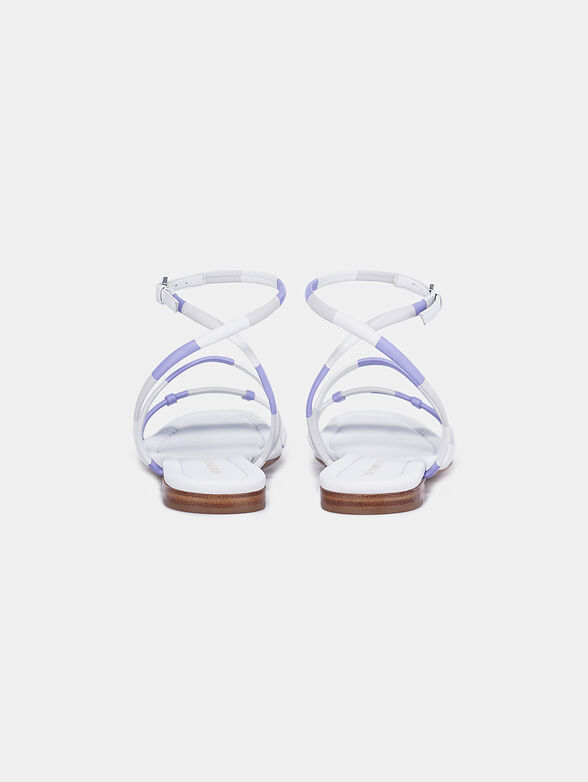 Sandals with purple details - 3