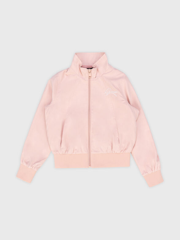 Pink zip sweatshirt  - 1