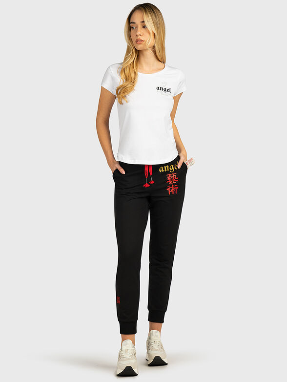 GMTSL057 T-shirt with contrasting print  - 6