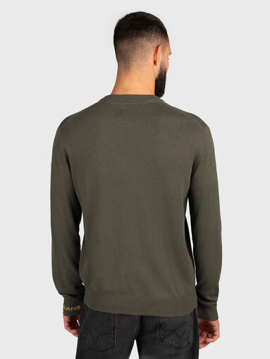 ANDRE black sweater with crew neck - 3