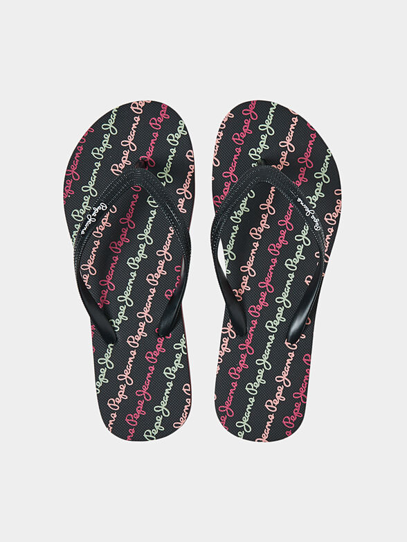 RAKE black flip-flops - 5