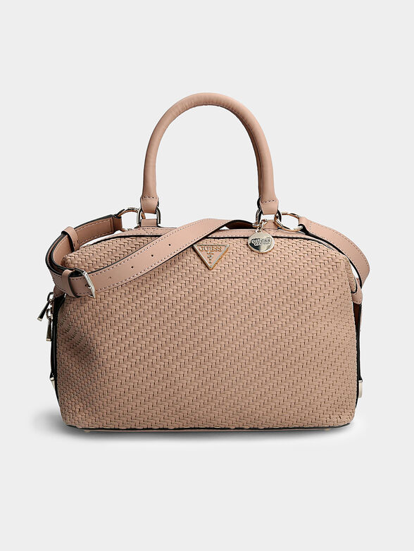 HASSIE handbag with triangular logo detail - 1