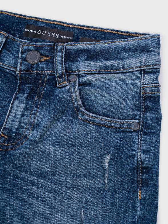 Blue slim jeans - 3