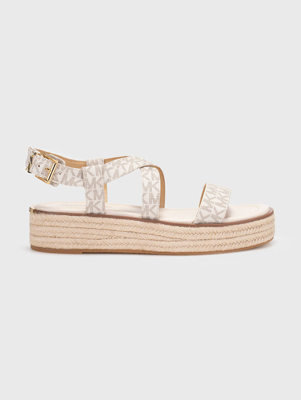 LYNN logo sandals - 1