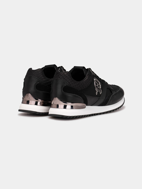 VELOCITOR Black sports shoes - 3