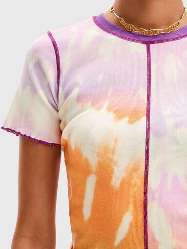 T-shirt with tie-dye effect - 3