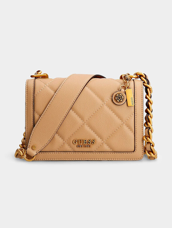 ABEY bag in beige color with gold chain - 1