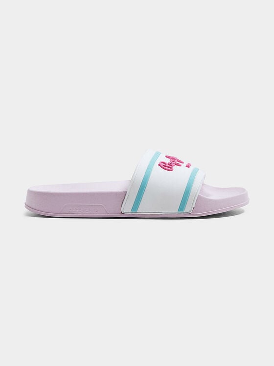 Multicolor slides with logo - 1