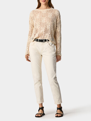 VIOLET jeans with high waist - 4