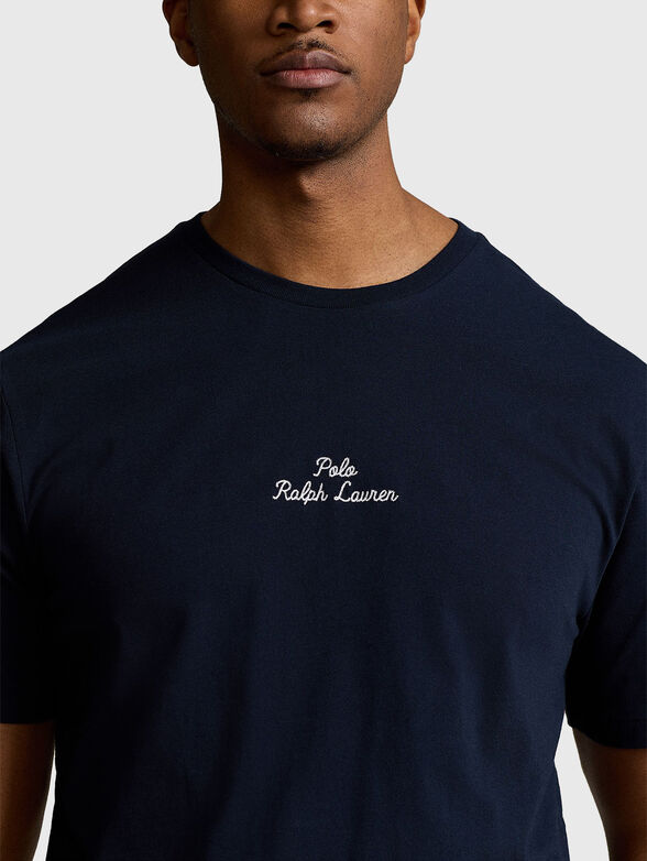 Cotton T-shirt with logo - 3