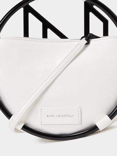 K/CIRLE small bag with maxi monogram detail - 5