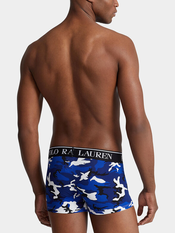 Trunks with colorful camouflage print - 2