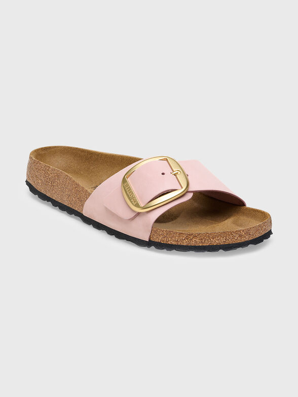 MADRID pink slippers with metal detail - 2
