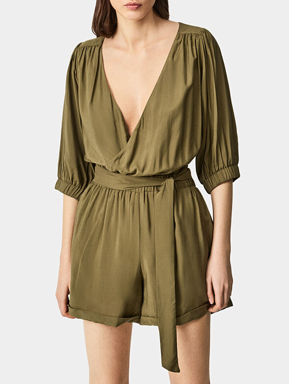 Brown jumpsuit  - 2