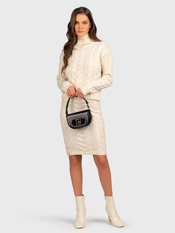 DIANE black knitted skirt  - 4