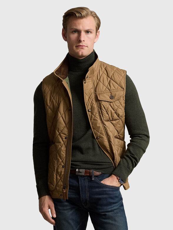 Quilted vest - 0