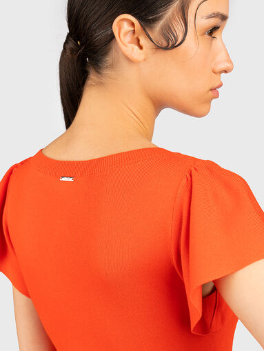 Cut out detail blouse - 4