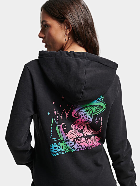 INTO THE WOODS sweatshirt with accent print - 2