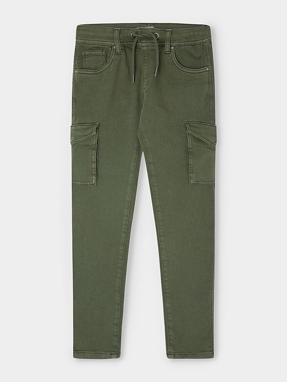 CHASE cargo pants in blue color - 1