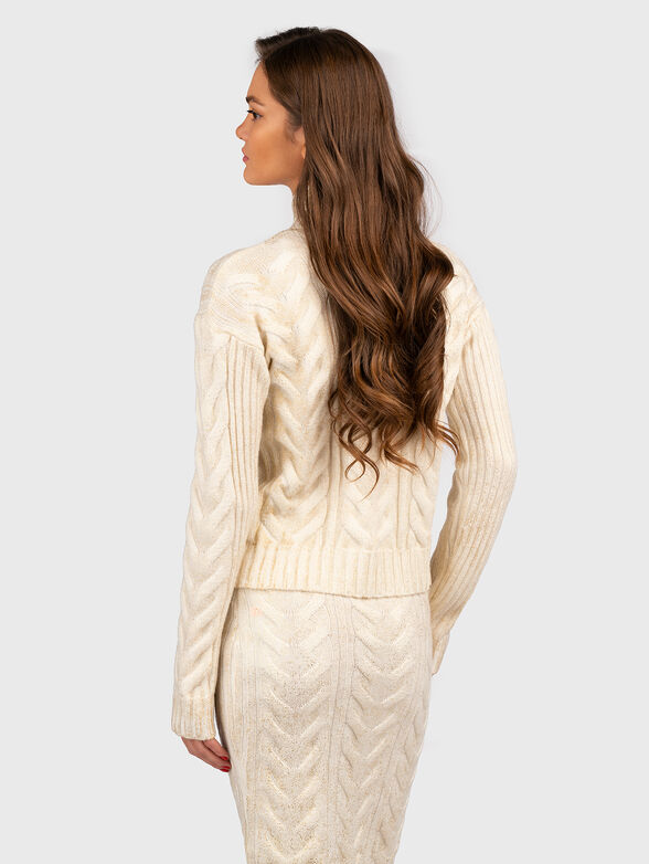 DIANE black knitted sweater - 2