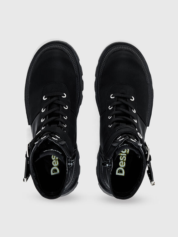TRACK UTILITY boots in black  - 5