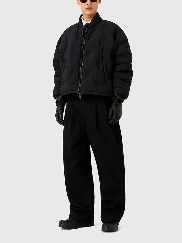 Oversized jacket with zip - 2