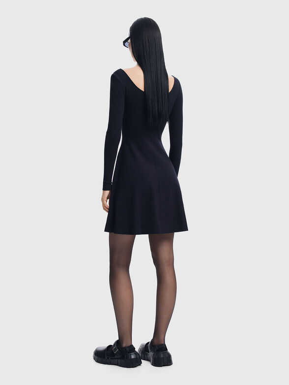 MICHIGAN black mini dress - 1