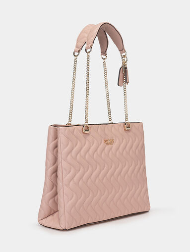 Black quilted bag  - 4