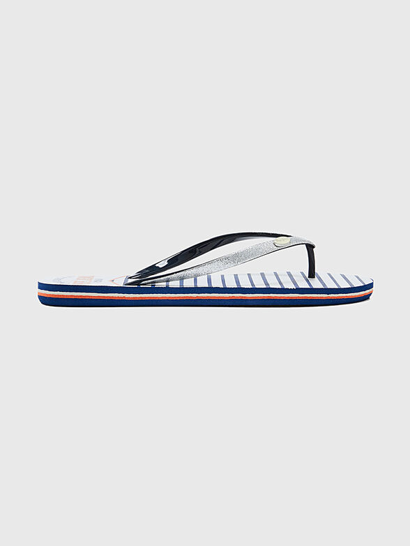 RAKE SAILOR Flip-flops with glitter details - 1