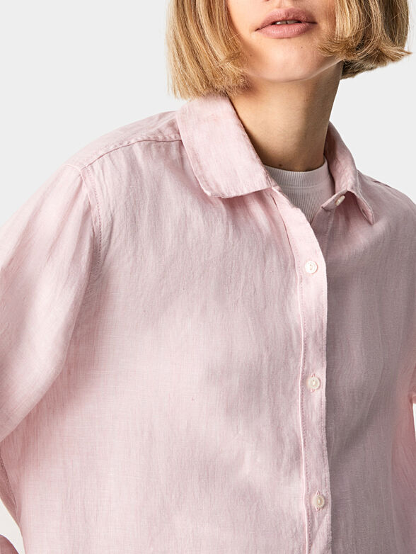 INGRID linen shirt  - 4