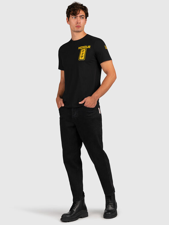 GMTS 114 T-shirt with animal accent - 6