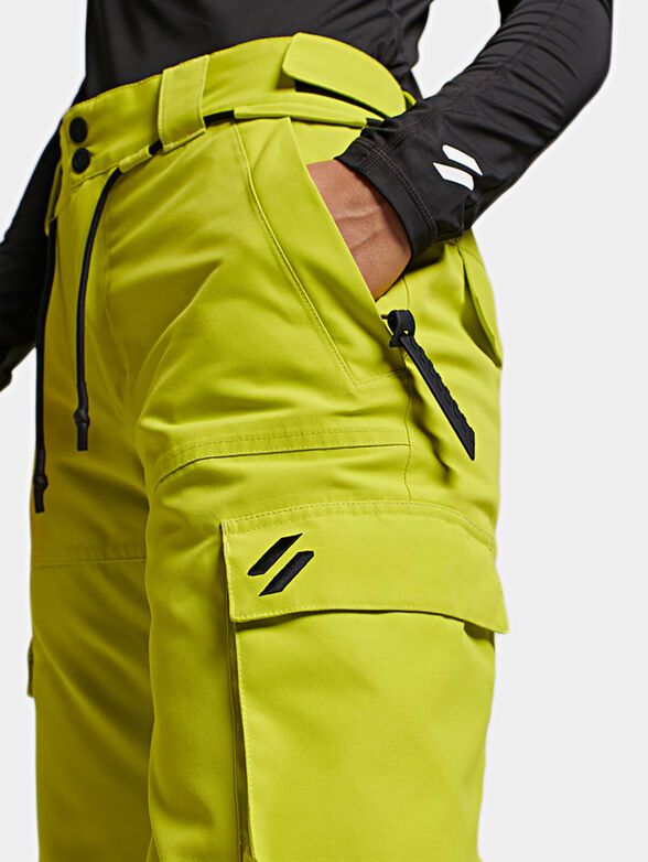 ULTIMATE RESCUE ski pants in green color - 4