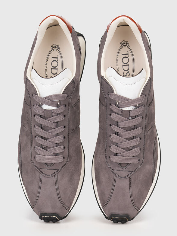 Vintage leather sneakers - 5