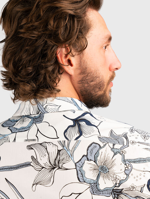 BARCELONA shirt with floral print - 3