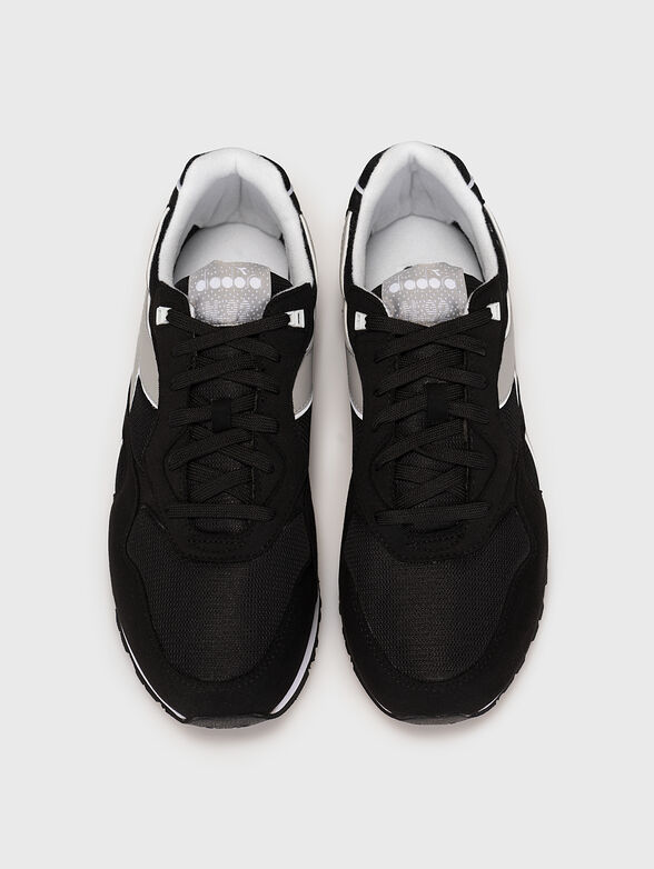 N.92 black sports shoes - 6