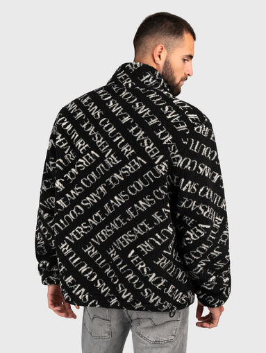 Monogram print jacket - 3