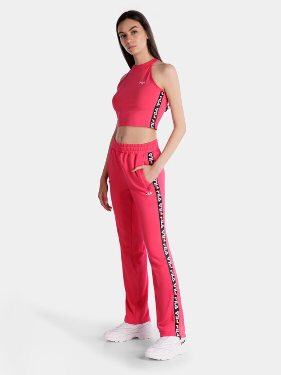 MELODY Pink cropped top - 1