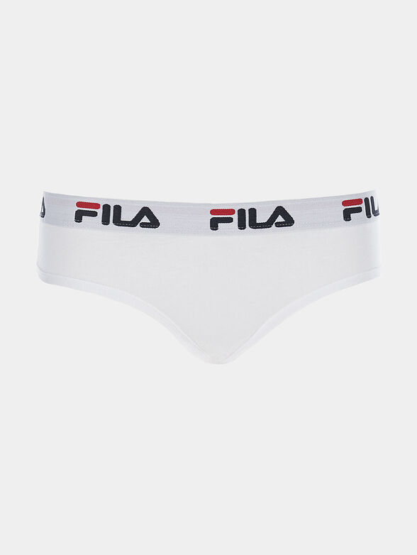 Briefs with logo print - 1