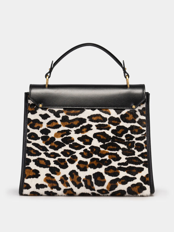 ALIA handbag with animal print - 3