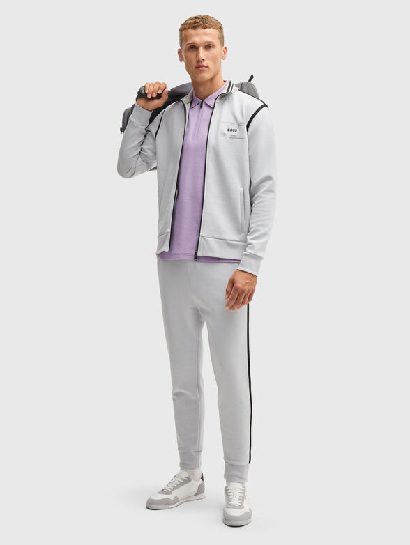 Sports trousers with logo detail - 4