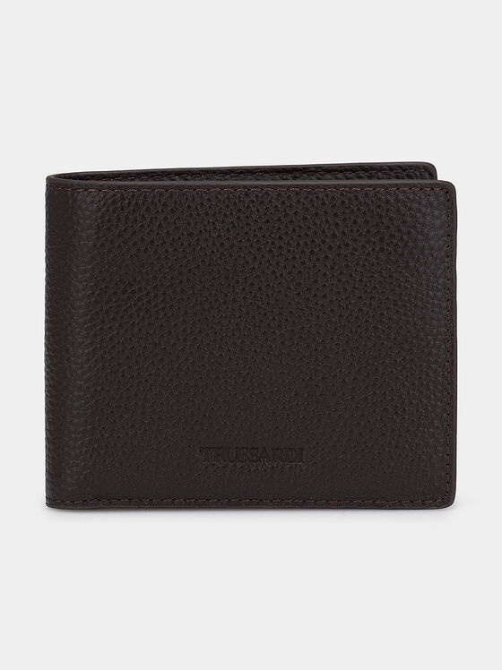 Genuine leather wallet with card holder - 1