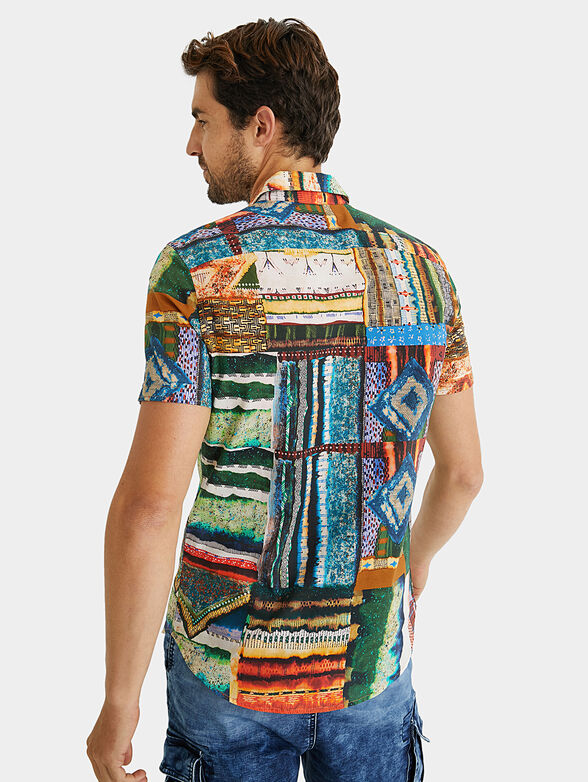 Shirt with colorful print ADRIAN - 3