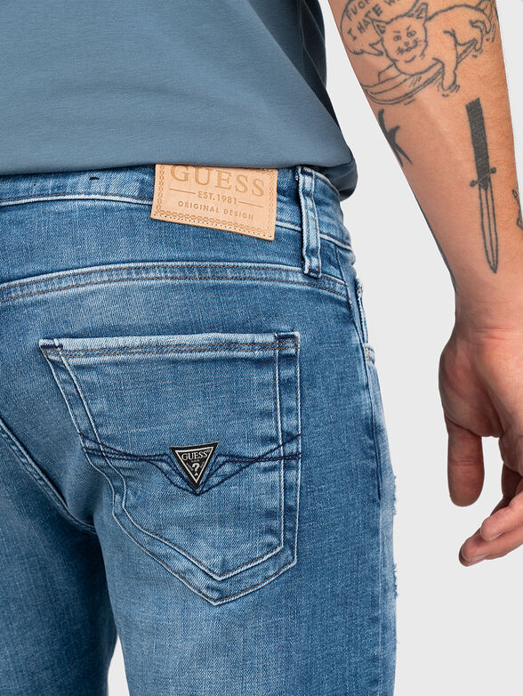 Blue skinny jeans - 3